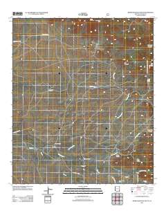 Bowie Mountain South 2012 topographic map thumbnail