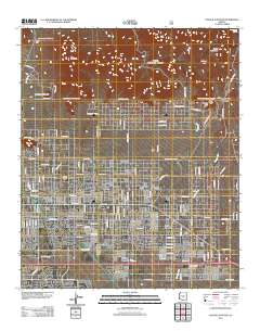 Apache Junction 2011 topographic map thumbnail