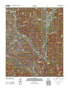 Gisela 2011 topographic map thumbnail