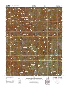 Diamond Butte 2011 topographic map thumbnail