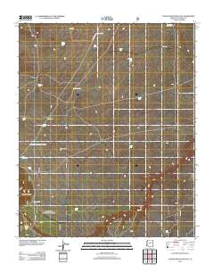 Chavez Mountain East 2011 topographic map thumbnail