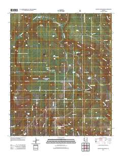 Gentry Mountain 2011 topographic map thumbnail