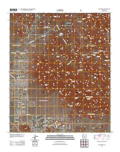 Goldfield 2011 topographic map thumbnail