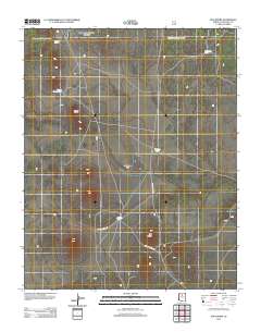 Dog Knobs 2012 topographic map thumbnail