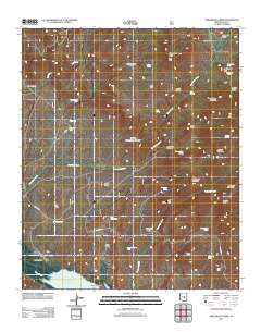 Greenback Creek 2011 topographic map thumbnail