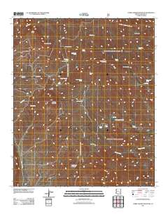Cobre Grande Mountain 2011 topographic map thumbnail