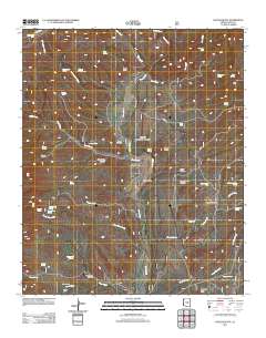 Kayler Butte 2011 topographic map thumbnail