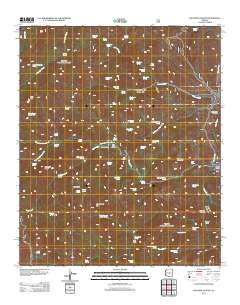 Haunted Canyon 2011 topographic map thumbnail