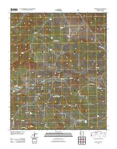 Indian Peak 2012 topographic map thumbnail
