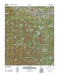 Indian Pine 2011 topographic map thumbnail