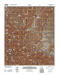 Kennedy Peak 2011 topographic map thumbnail