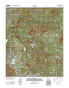Lakeside 2011 topographic map thumbnail