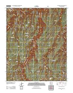 Leonard Canyon 2011 topographic map thumbnail
