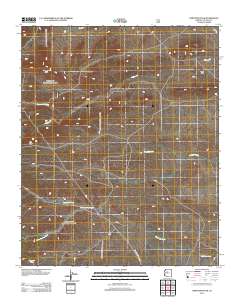 Limestone Peak 2012 topographic map thumbnail