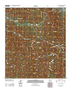 Rustler Park 2012 topographic map thumbnail
