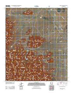Reiley Peak 2011 topographic map thumbnail