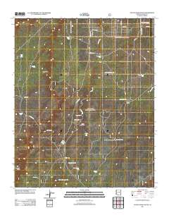 Potato Wash South 2011 topographic map thumbnail