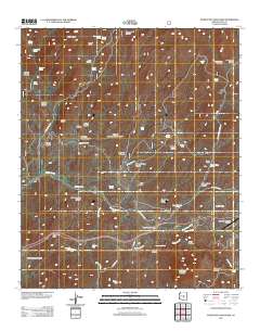 Picketpost Mountain 2011 topographic map thumbnail