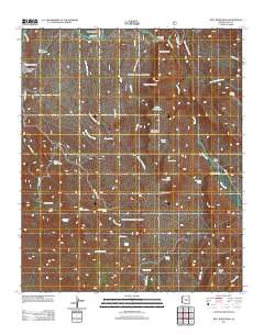 Salt River Peak 2011 topographic map thumbnail