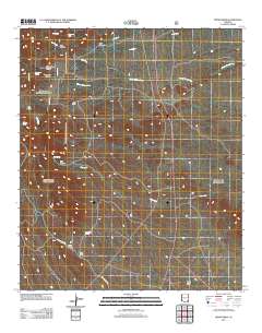 Monk Draw 2011 topographic map thumbnail