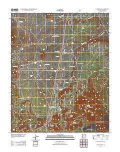 O'Leary Peak 2011 topographic map thumbnail