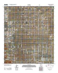 Nicksville 2012 topographic map thumbnail