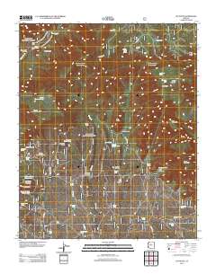 Loy Butte 2012 topographic map thumbnail