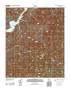 Pinyon Mountain 2011 topographic map thumbnail