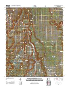 Nelson Reservoir 2011 topographic map thumbnail