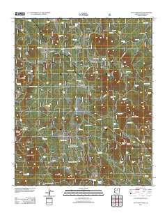 Hutch Mountain 2011 topographic map thumbnail