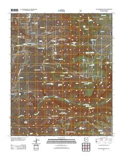 Walker Mountain 2011 topographic map thumbnail