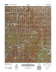 Red Knoll 2011 topographic map thumbnail