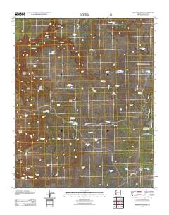 Scratch Canyon 2012 topographic map thumbnail