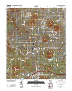 Williams North 2012 topographic map thumbnail