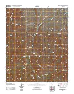 Two Bar Mountain 2011 topographic map thumbnail