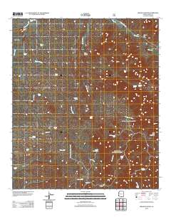 Wilbur Canyon 2012 topographic map thumbnail