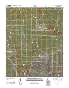 Peterson Flat 2012 topographic map thumbnail