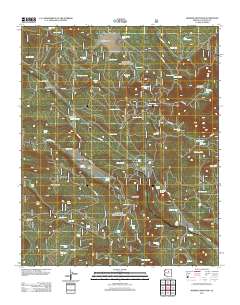 Mormon Mountain 2011 topographic map thumbnail