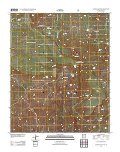 Sheridan Mountain 2012 topographic map thumbnail