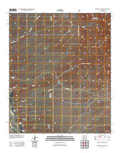 Kielberg Canyon 2011 topographic map thumbnail