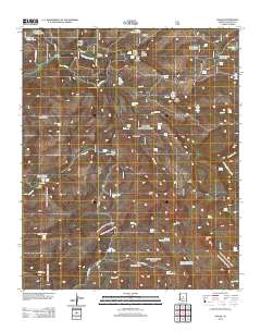 Dugas 2012 topographic map thumbnail