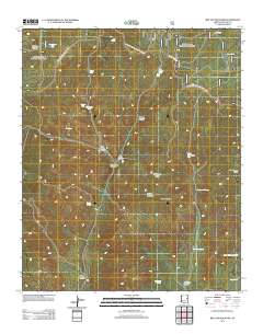 Red Top Mountain 2011 topographic map thumbnail