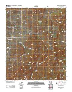 Brooklyn Peak 2011 topographic map thumbnail