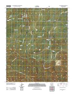 Outlaw Draw 2011 topographic map thumbnail