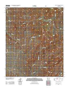 Mine Mountain 2011 topographic map thumbnail