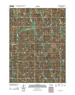 Stanton SW 2011 topographic map thumbnail