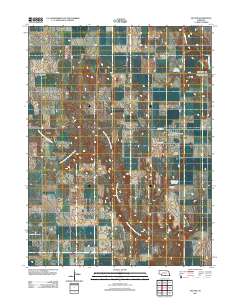 Upland 2011 topographic map thumbnail