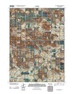 Hay Springs SW 2011 topographic map thumbnail
