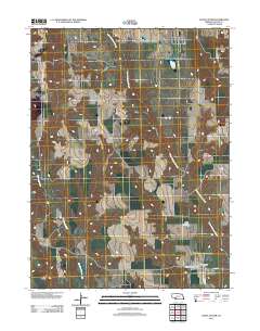 Hayes Center 2011 topographic map thumbnail