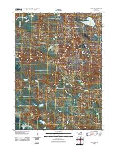 Jesse Lake 2011 topographic map thumbnail